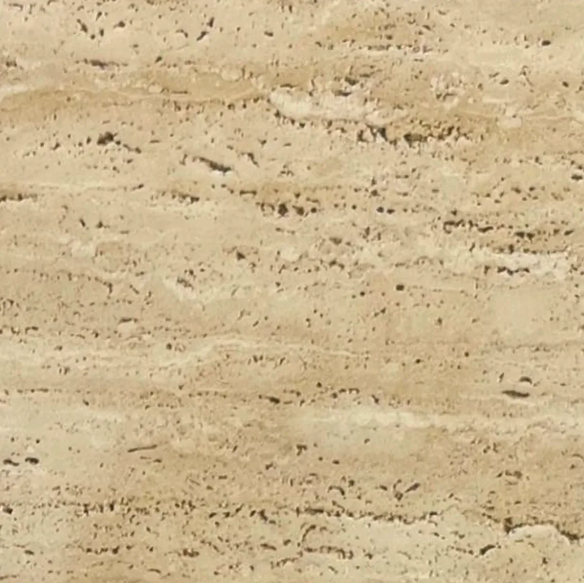 Light Travertine, sand beige with linear banding, tile