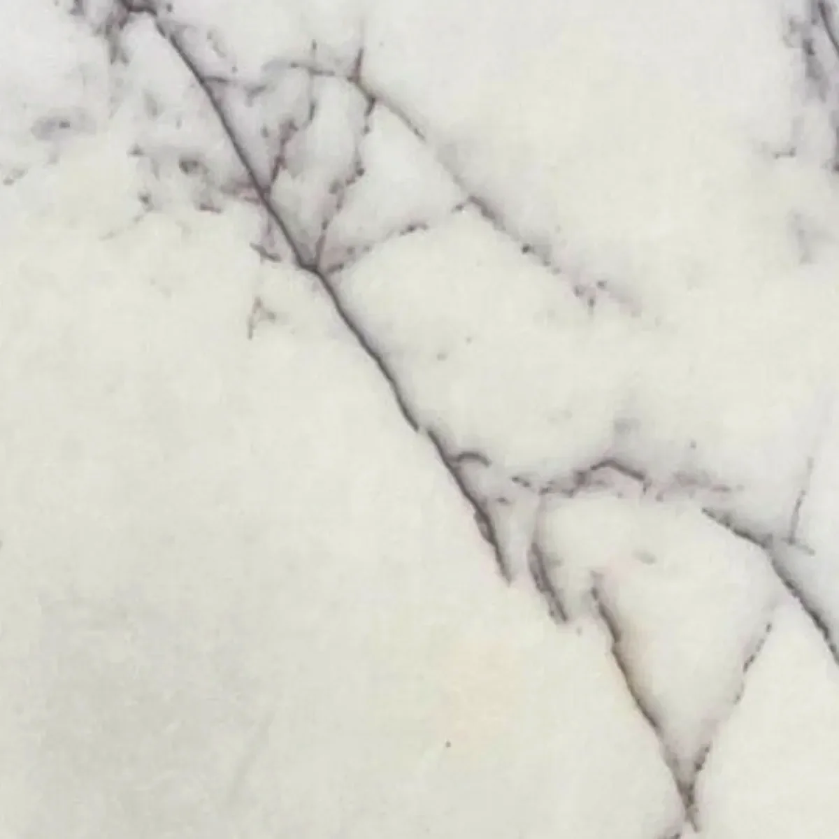 Lilac Light marble, white with scattered lilac-grey veins, tile